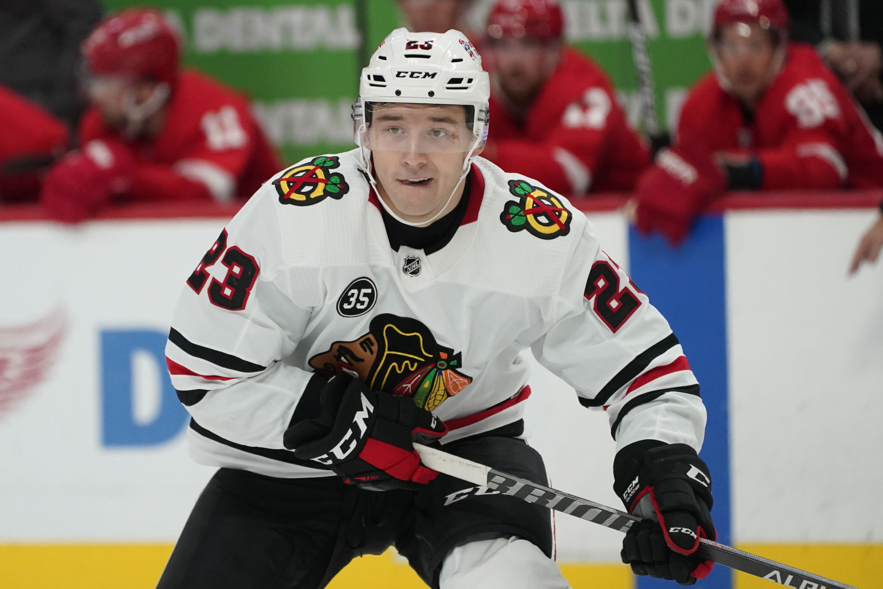 Blackhawks Red Wings Hockey